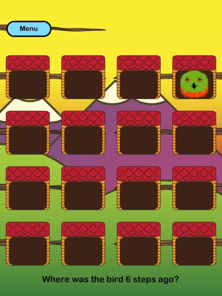Memory Birds N-Back Game iPad  स्क्रीनशॉट