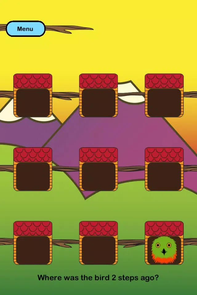 Memory Birds N-Back Game स्क्रीनशॉट