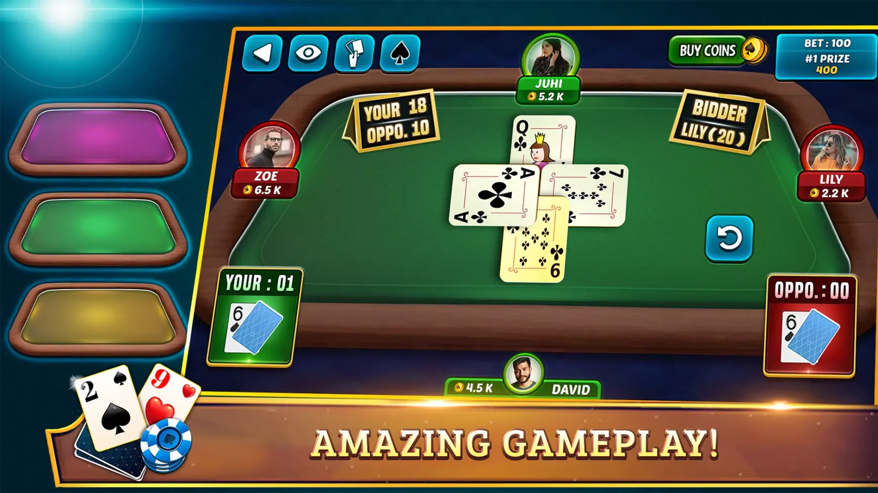 Capturas de pantalla de 29 Card Game Plus