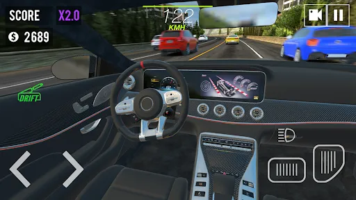 Captures d'écran de Racing in Car 2021