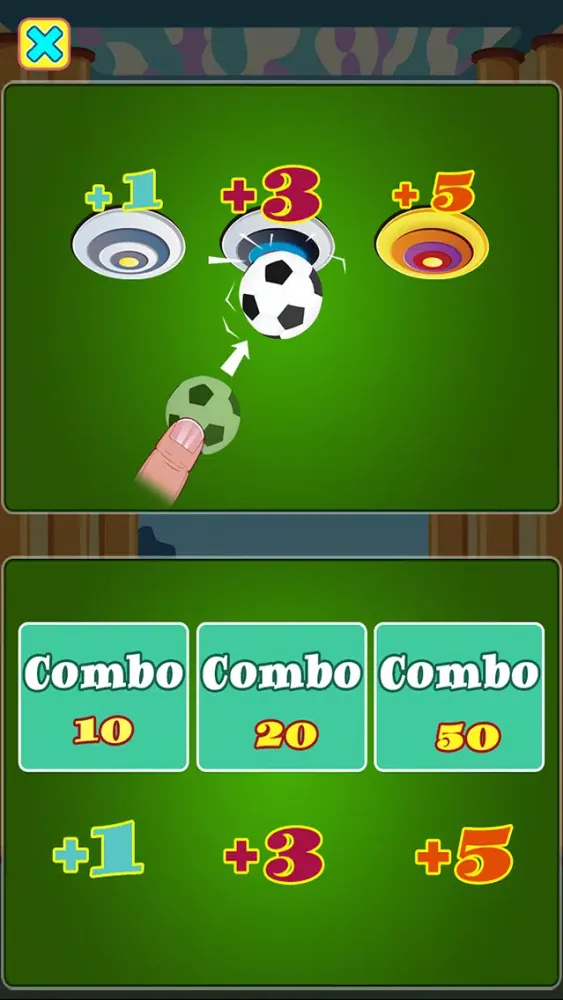 Capturas de tela do Soccer Kick Accuracy