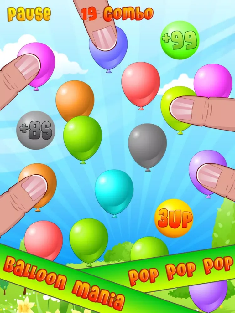 Balloon Mania - Pop Pop Pop iPad Screenshots