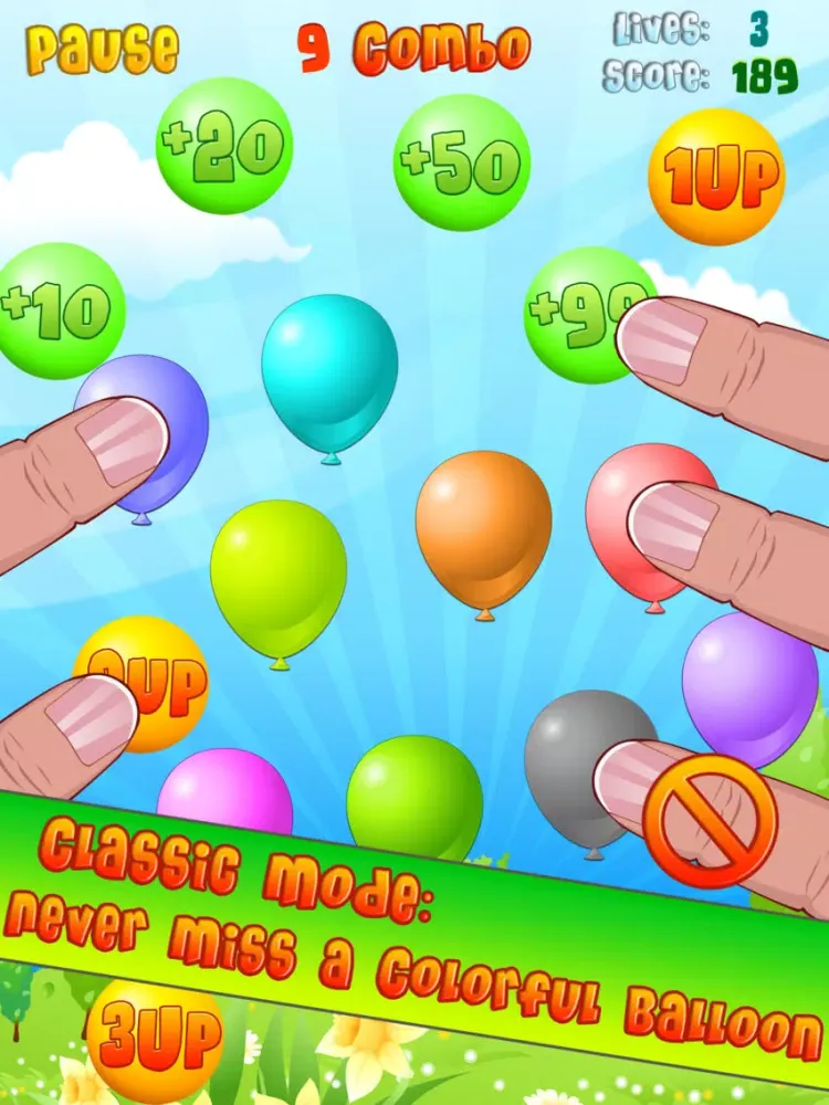 Balloon Mania - Pop Pop Pop iPad Screenshots