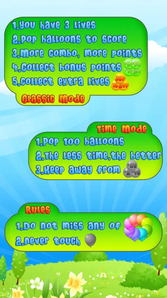 Balloon Mania - Pop Pop Pop Screenshots
