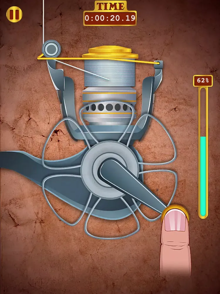Coil Fishing Line iPad  سکرین شاٹس