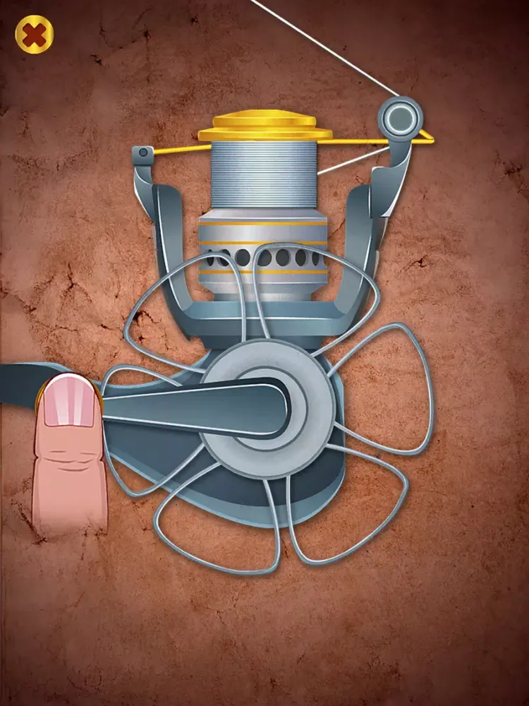Coil Fishing Line iPad  سکرین شاٹس