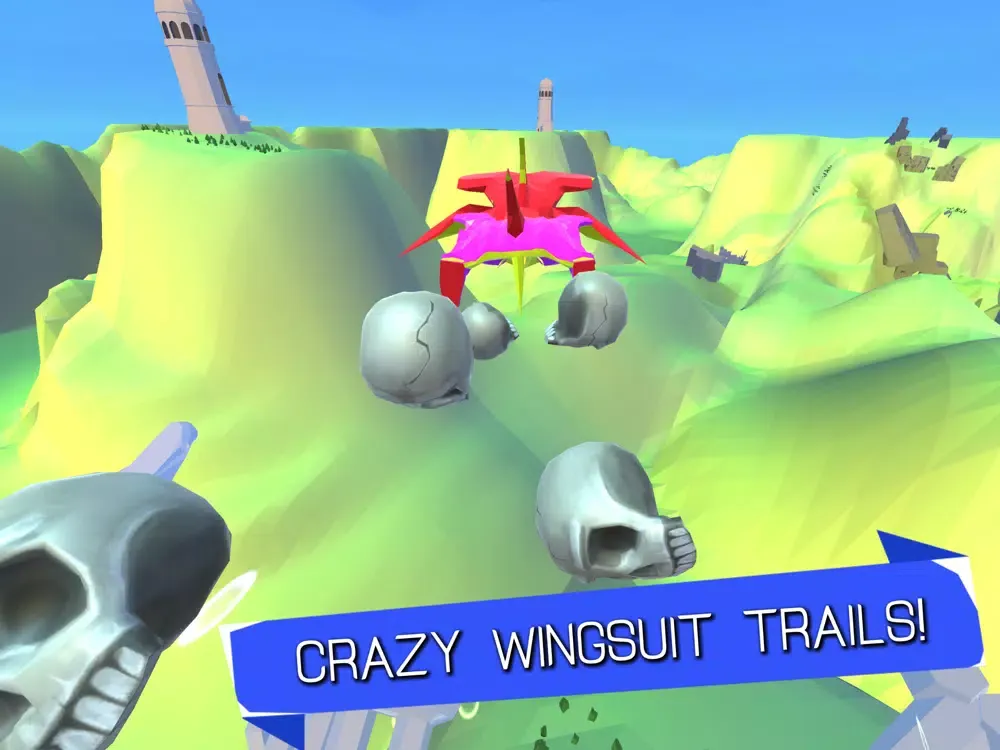 Tangkapan skrin Wingsuit Kings Skydiving iPad 