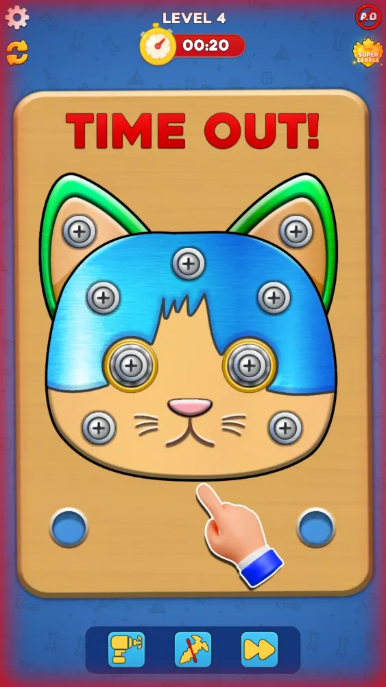Screw Nuts and Bolts Puzzle 스크린샷