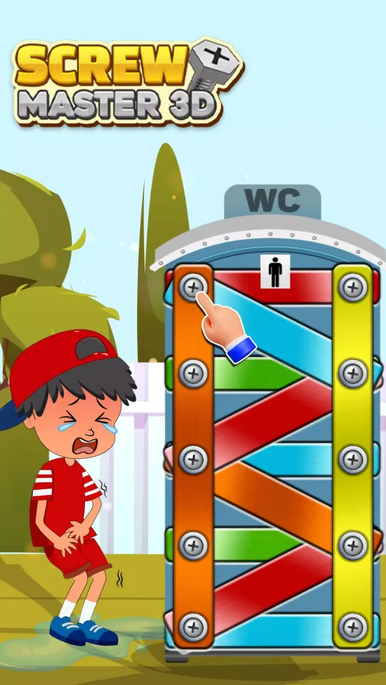 Screw Nuts and Bolts Puzzle 스크린샷