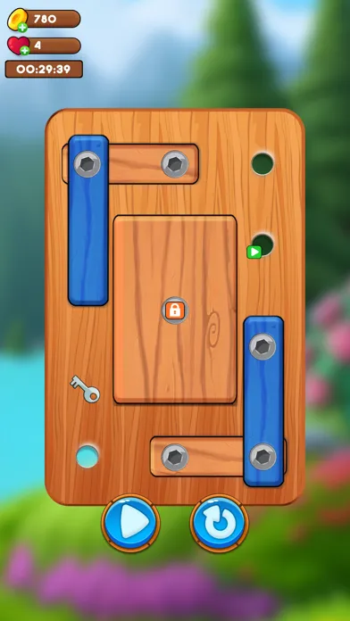ภาพหน้าจอของ Wood Nuts Bolts : Screw Puzzle