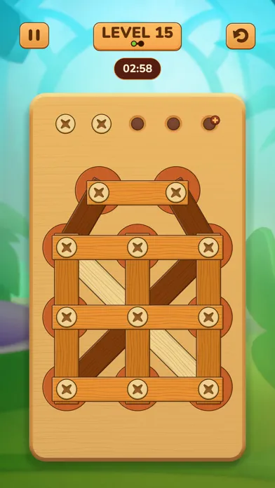 Captures d'écran de Screw Challenge - Bolts Puzzle