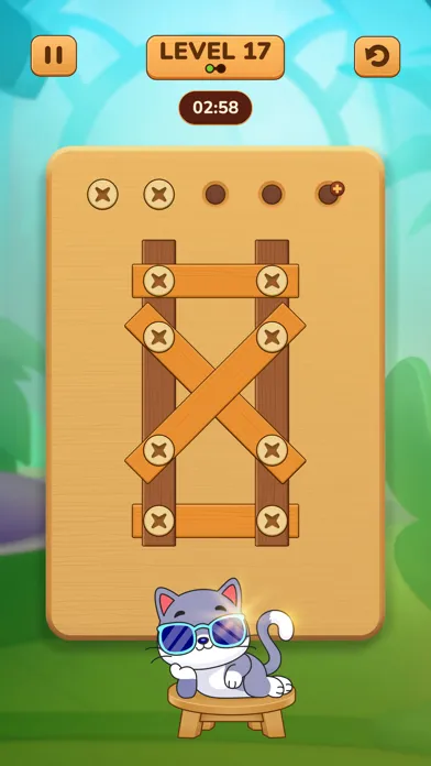 Captures d'écran de Screw Challenge - Bolts Puzzle
