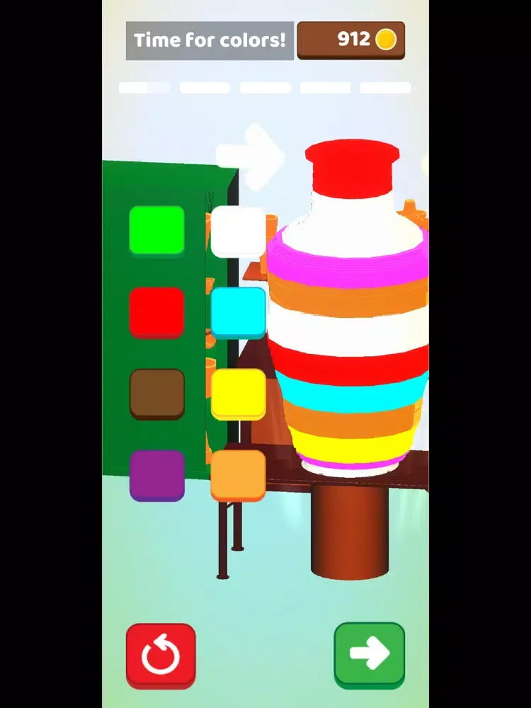 Tangkapan skrin Clay Worker iPad 