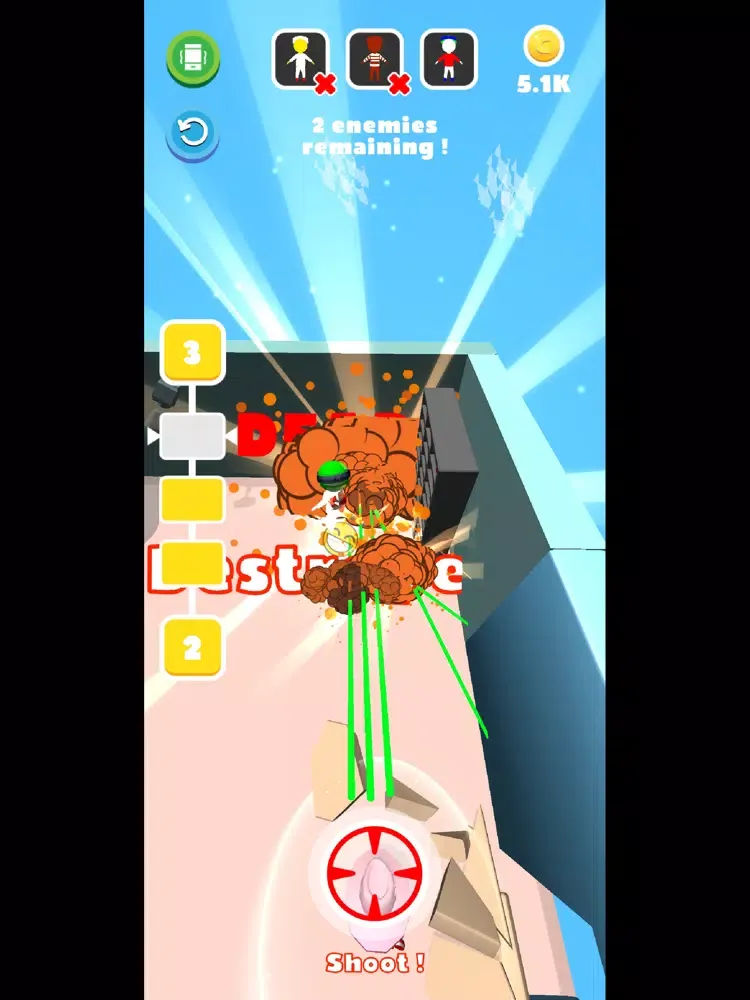 ภาพหน้าจอของ TripleKill iPad 