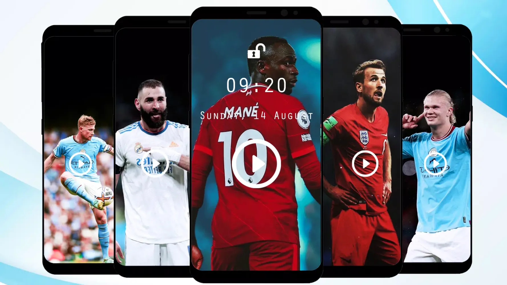 Football Live Wallpaper Maker سکرین شاٹس