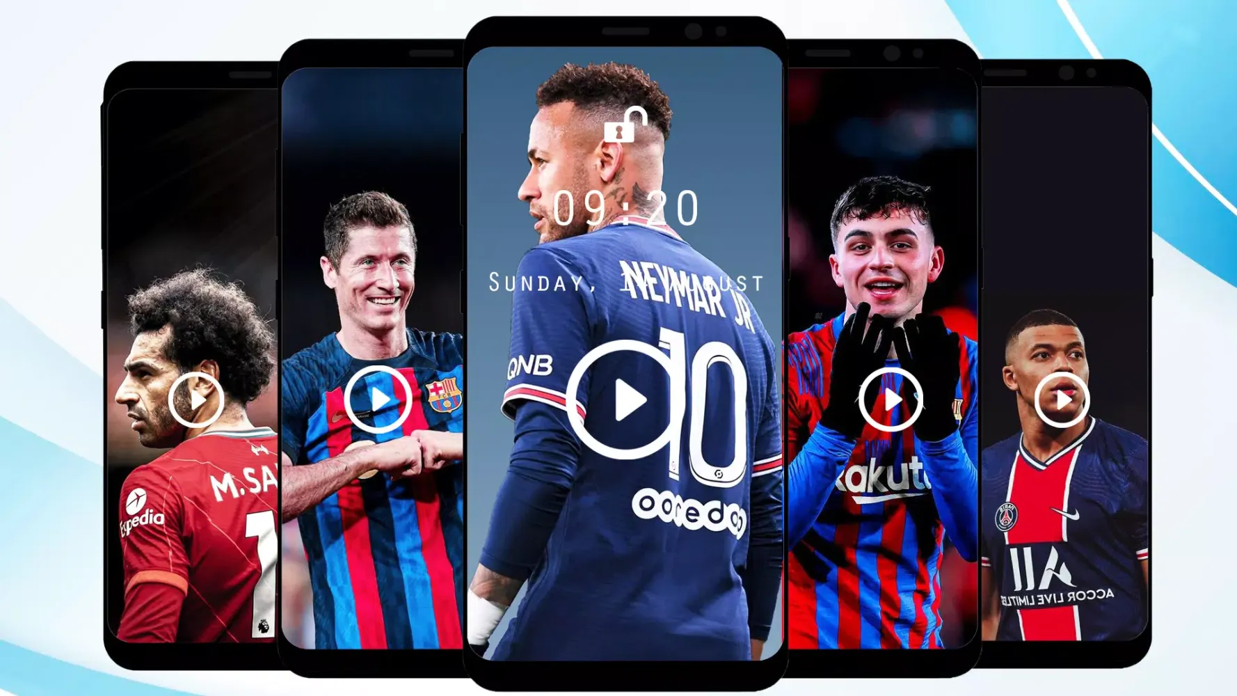 Football Live Wallpaper Maker سکرین شاٹس