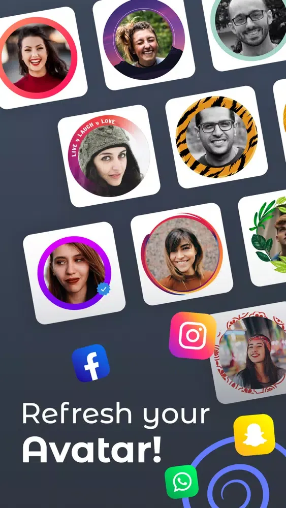 Скриншоты Social Profile Picture Maker