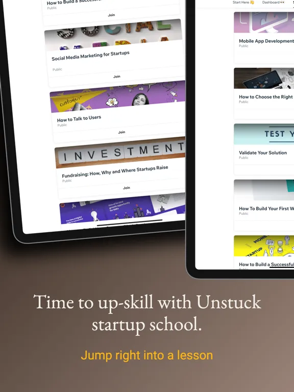 Tangkapan skrin Unstuck Anywhere for Founders iPad 