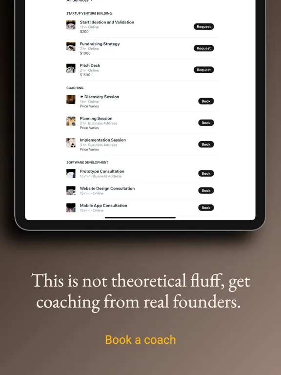 Tangkapan skrin Unstuck Anywhere for Founders iPad 