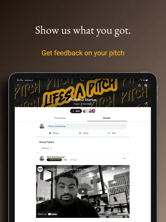 Tangkapan skrin Unstuck Anywhere for Founders iPad 