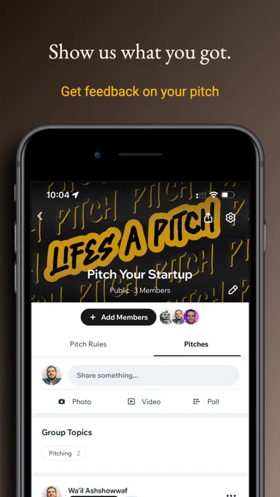 Tangkapan skrin Unstuck Anywhere for Founders
