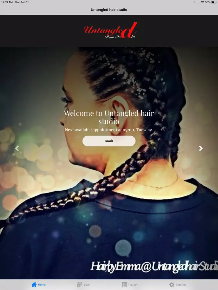Untangled Hair Studio iPad 应用截图