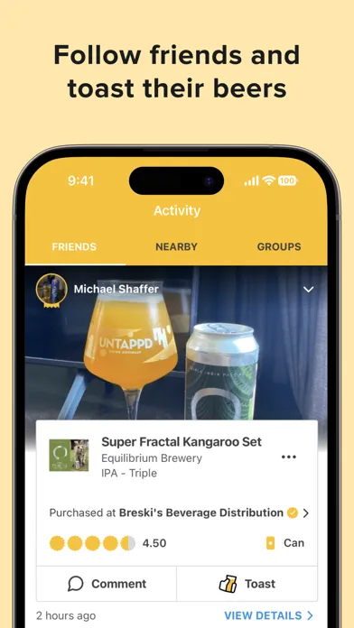 Zrzuty ekranu Untappd: Find Beer You'll Love