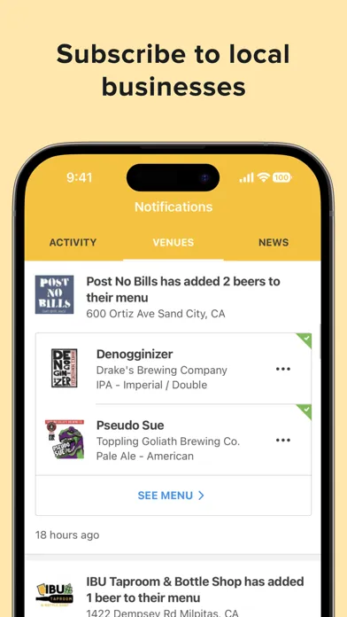 Zrzuty ekranu Untappd: Find Beer You'll Love