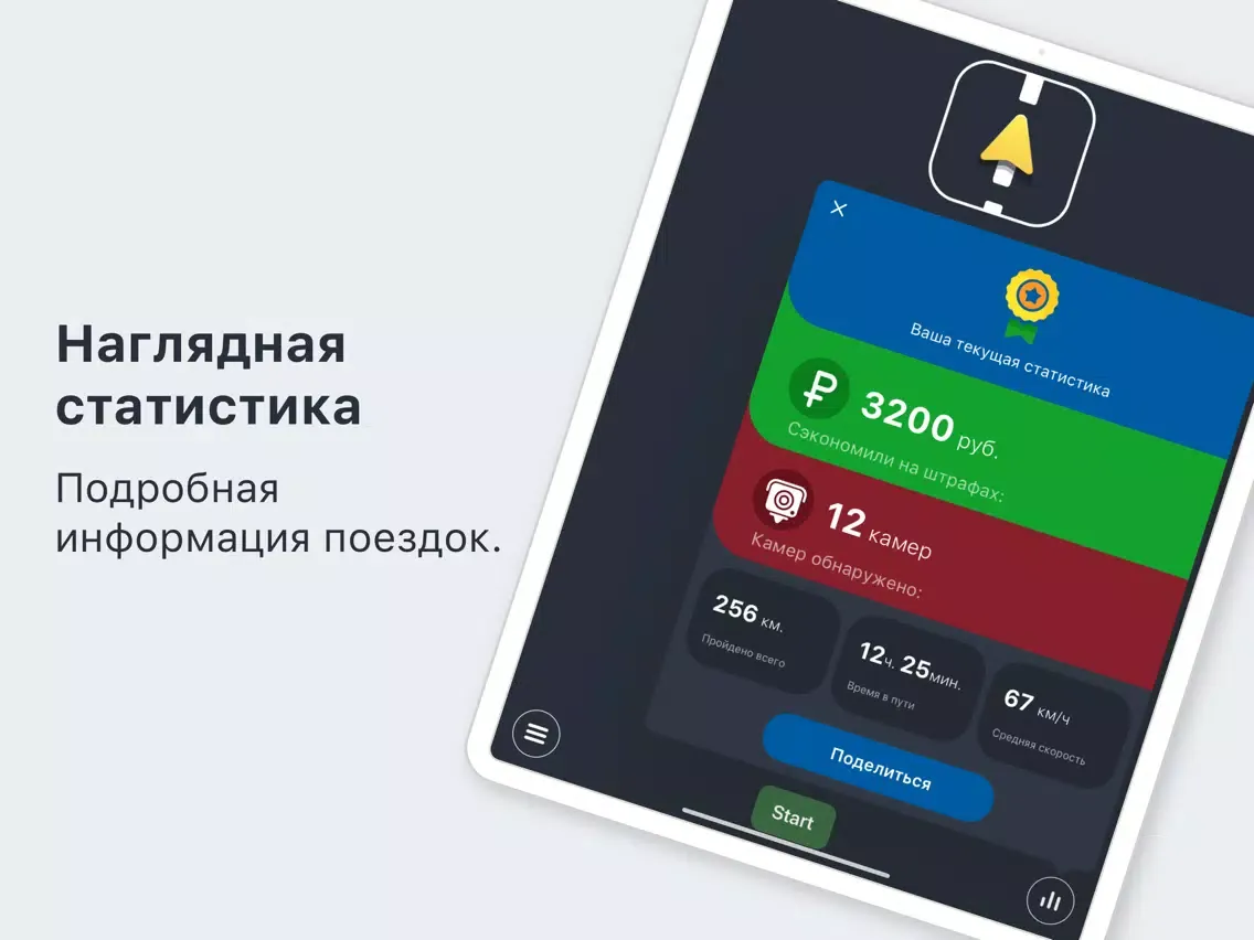 Captures d'écran de Антирадар StopRadar iPad 