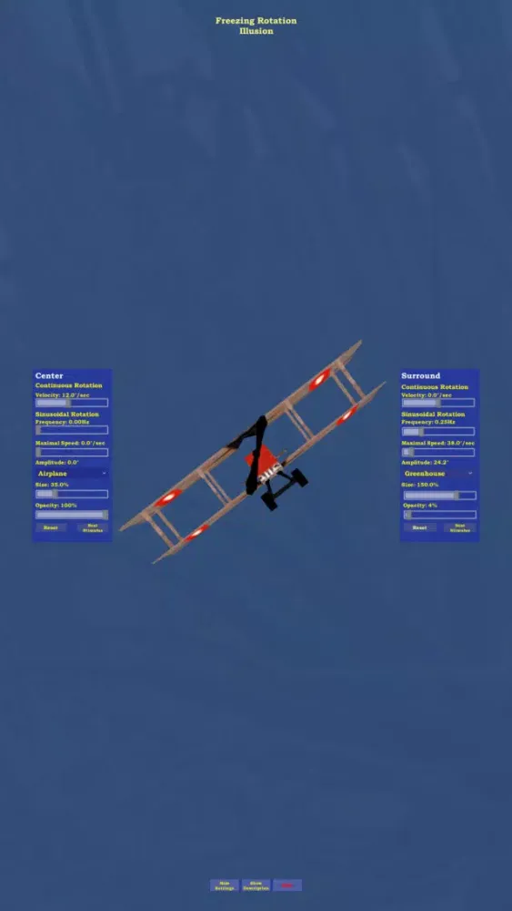 Freezing Rotation Illusion Screenshots