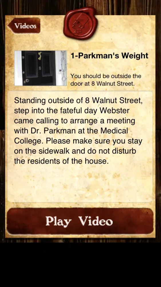 Walking Cinema: Murder on Beacon Hill (Full) Screenshots