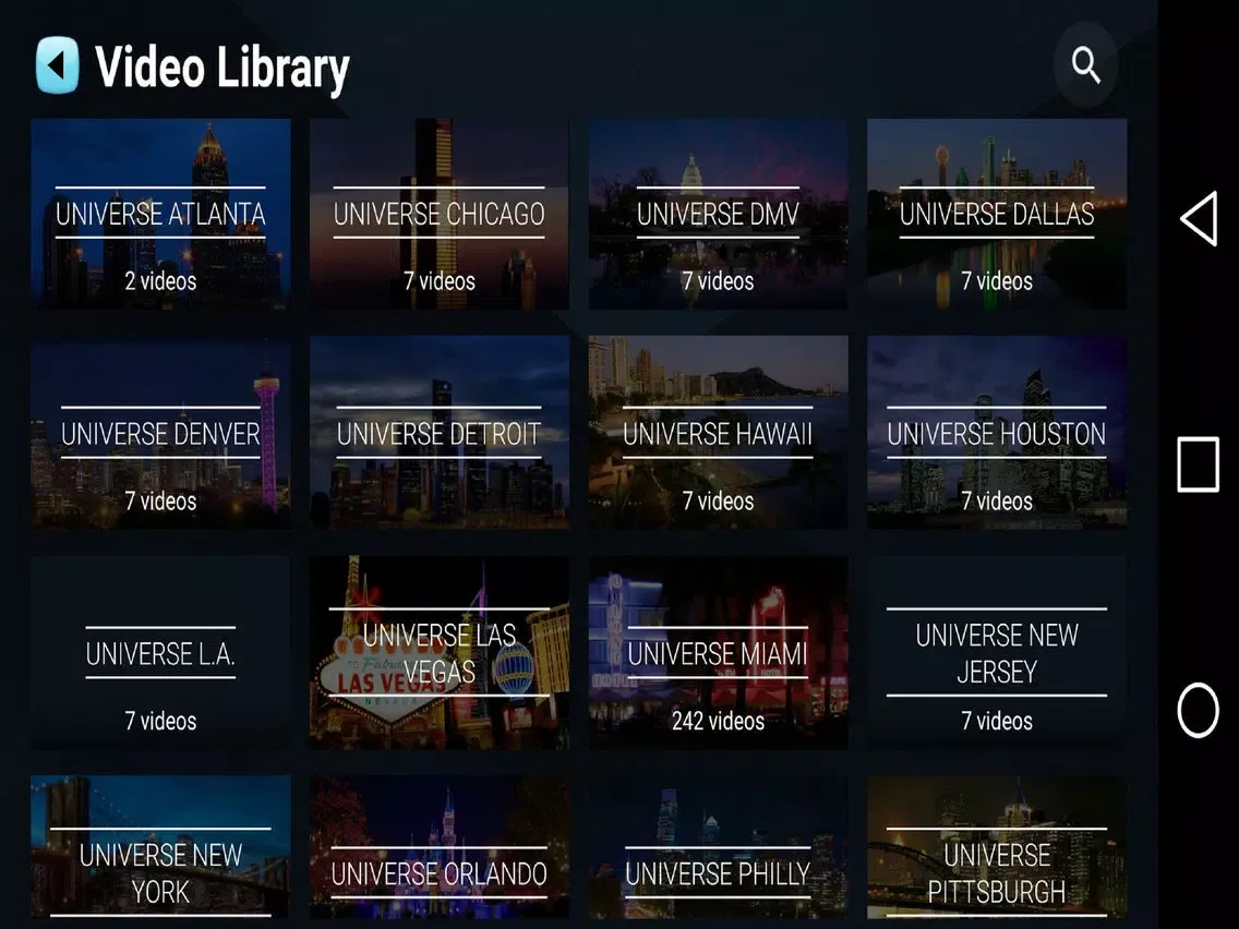ภาพหน้าจอของ UNTV - Universe Network TV iPad 