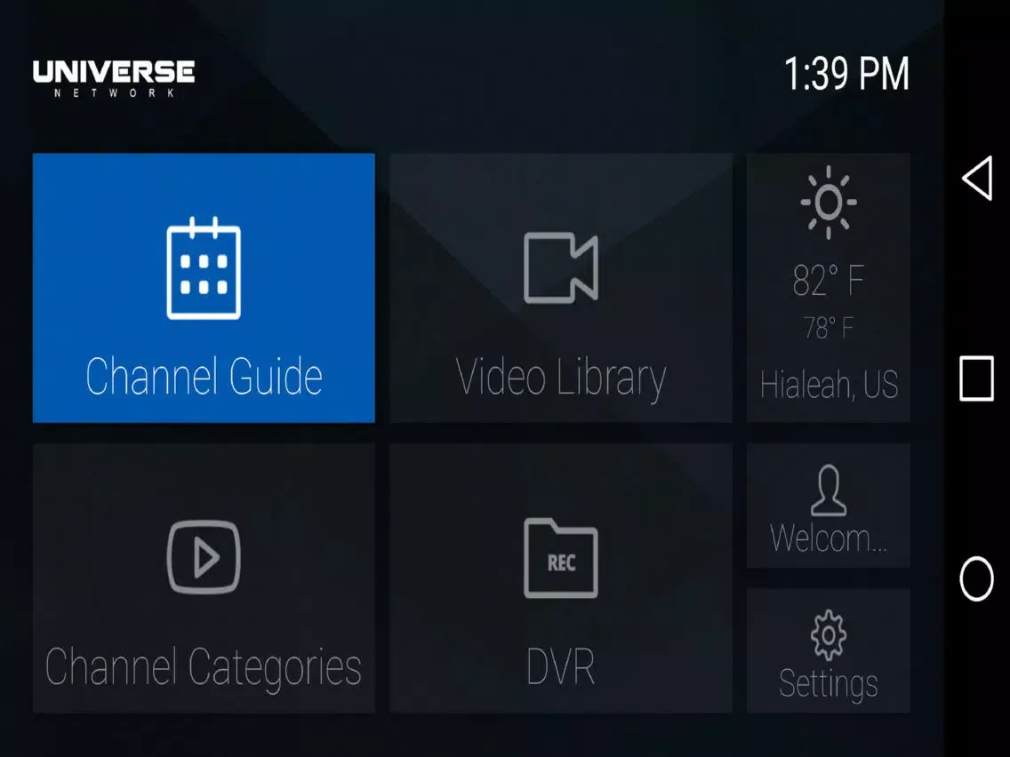 ภาพหน้าจอของ UNTV - Universe Network TV iPad 