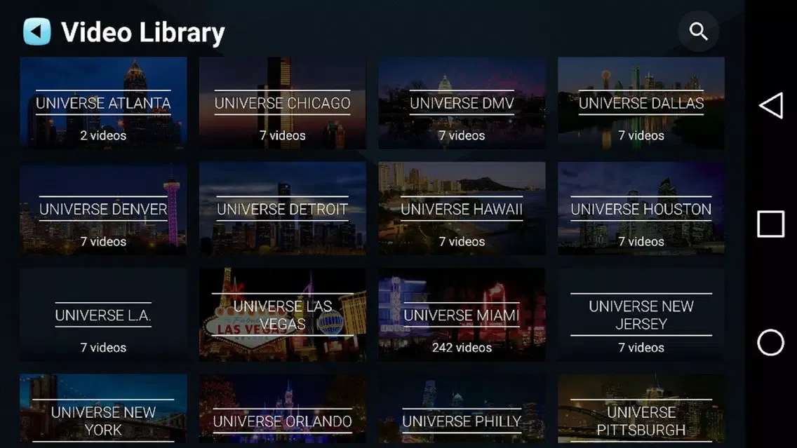ภาพหน้าจอของ UNTV - Universe Network TV
