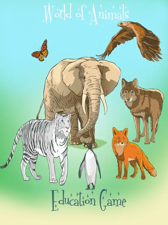 Wunderkind - world of animals game for youngster and cissy iPad  স্ক্রিনশট