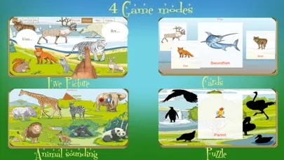 Wunderkind - world of animals game for youngster and cissy স্ক্রিনশট