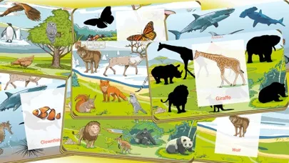 Wunderkind - world of animals game for youngster and cissy স্ক্রিনশট