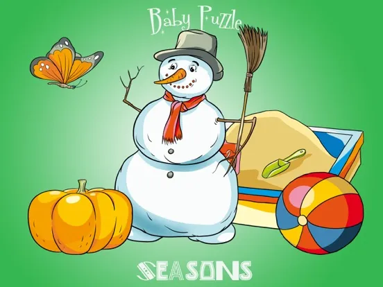 Capturas de tela do Wunderkind - seasons, education game for youngster and cissy iPad 