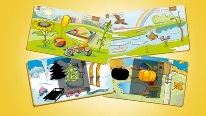 Capturas de tela do Wunderkind - seasons, education game for youngster and cissy
