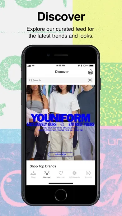 Urban Outfitters スクリーンショット