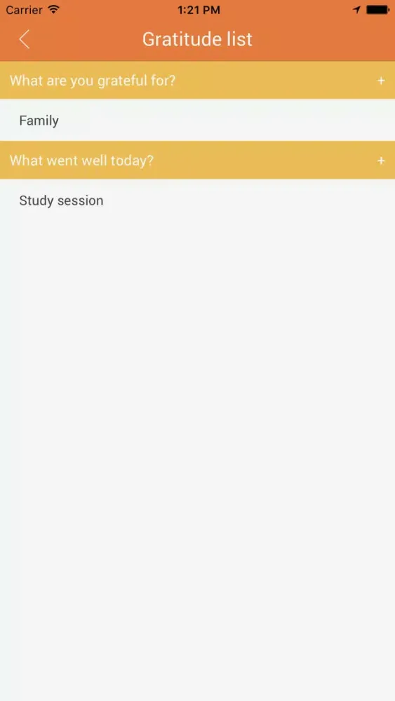Ảnh chụp màn hình của UniThrive Wellbeing