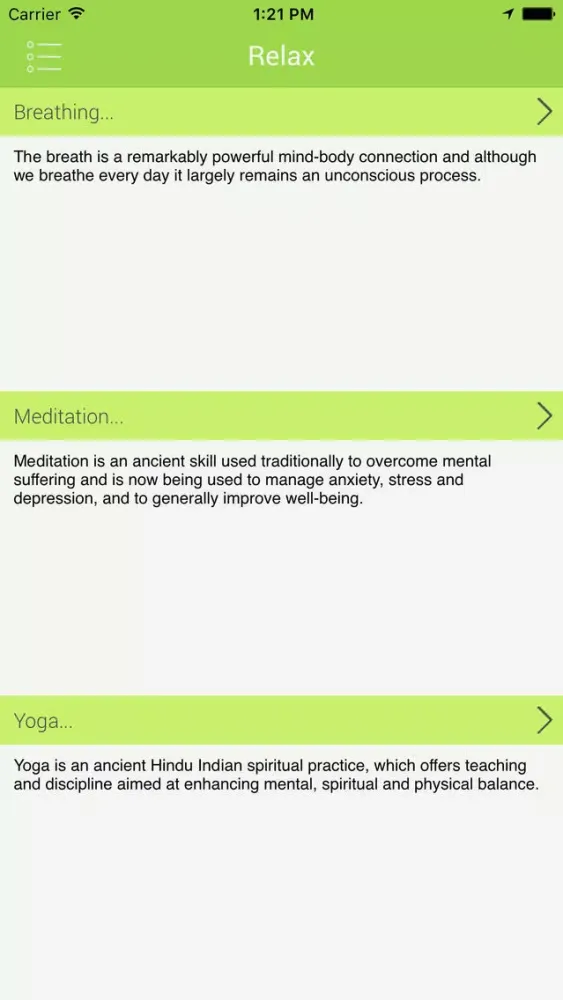 Ảnh chụp màn hình của UniThrive Wellbeing