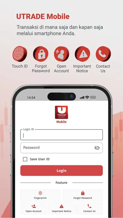 Screenshot di UTRADE INDONESIA