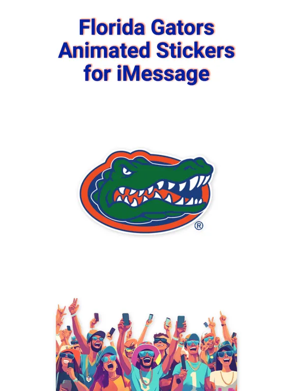 Gators Animated Sticker Pack iPad  स्क्रीनशॉट