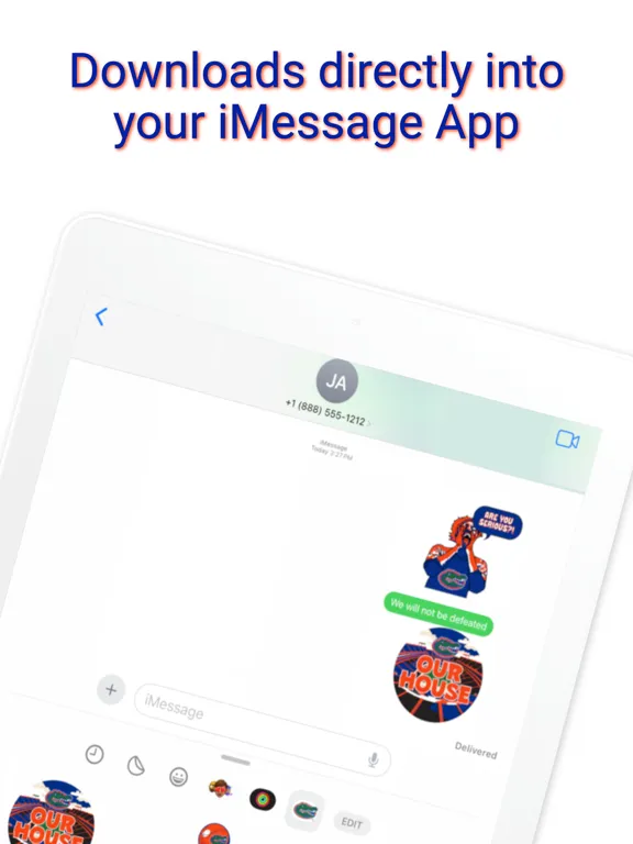 Gators Animated Sticker Pack iPad  स्क्रीनशॉट
