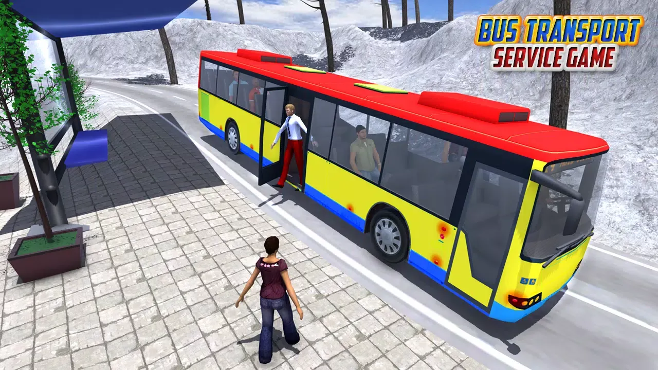 Bus Coach Driving Simulator سکرین شاٹس
