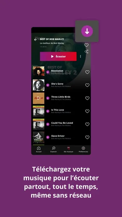 Capturas de pantalla de SFR MUZIK