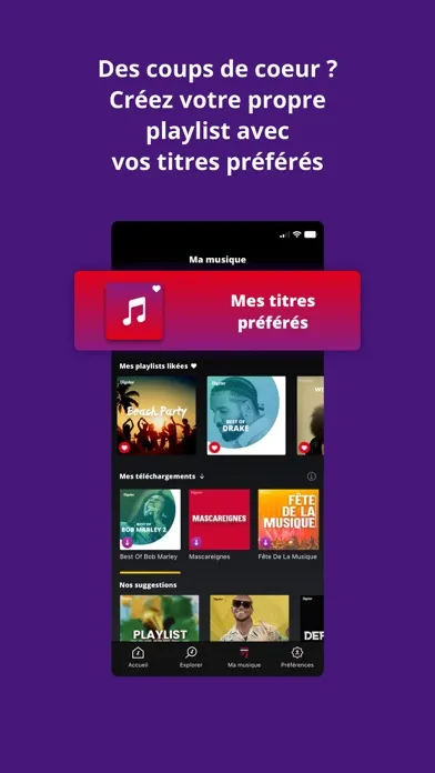 Capturas de pantalla de SFR MUZIK