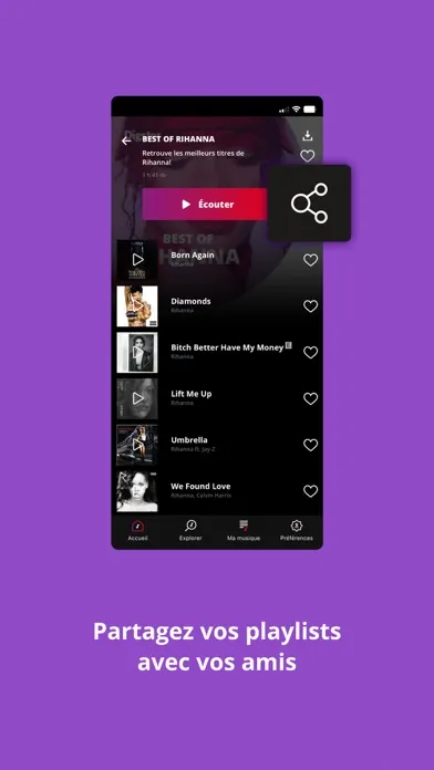 Capturas de pantalla de SFR MUZIK