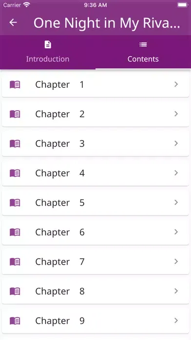 Tangkapan layar Erotic Novels